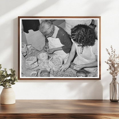 Pecan Shelling Workers in San Antonio Texas March 1939