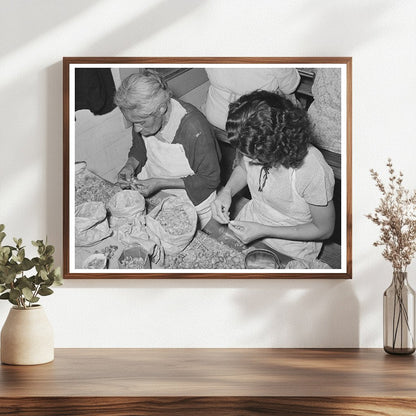Workers at Pecan Shelling Plant San Antonio 1939