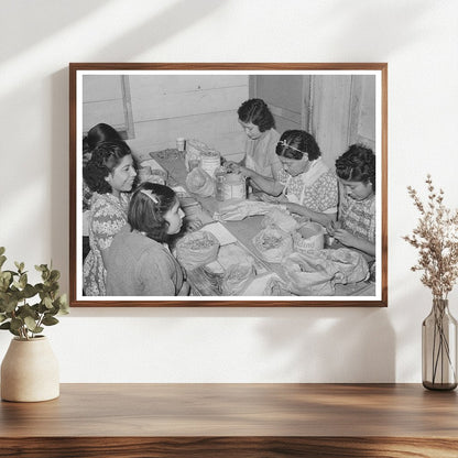 Women Working in Pecan Shelling Plant San Antonio 1939