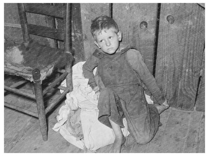 Young Boy in Jefferson Texas March 1939 Historical Image