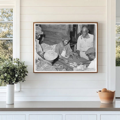 Poker Game in Strawberry Workers Bunkhouse April 1939