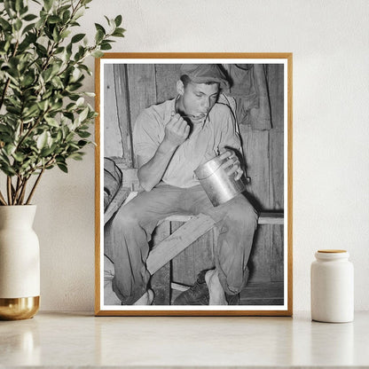 Strawberry Worker Eating Strawberries Hammond Louisiana 1939