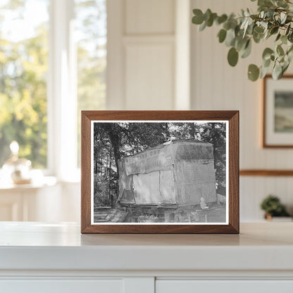 Migrant Keymaker Trailer Home Jefferson Texas March 1939