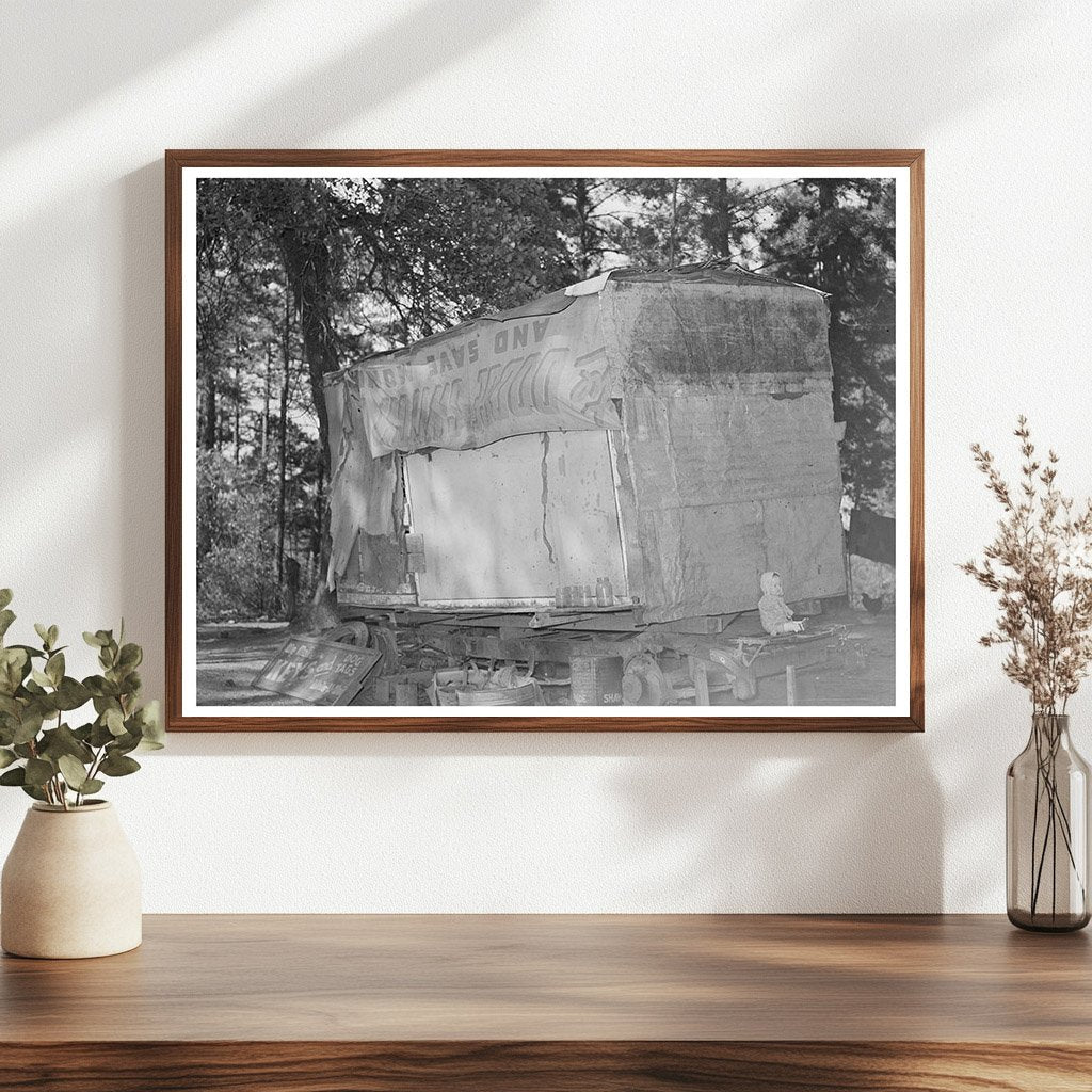 Migrant Keymaker Trailer Home Jefferson Texas March 1939