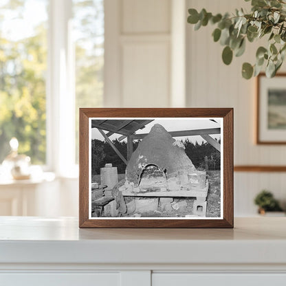 Italian Outdoor Oven in Independence Louisiana 1939