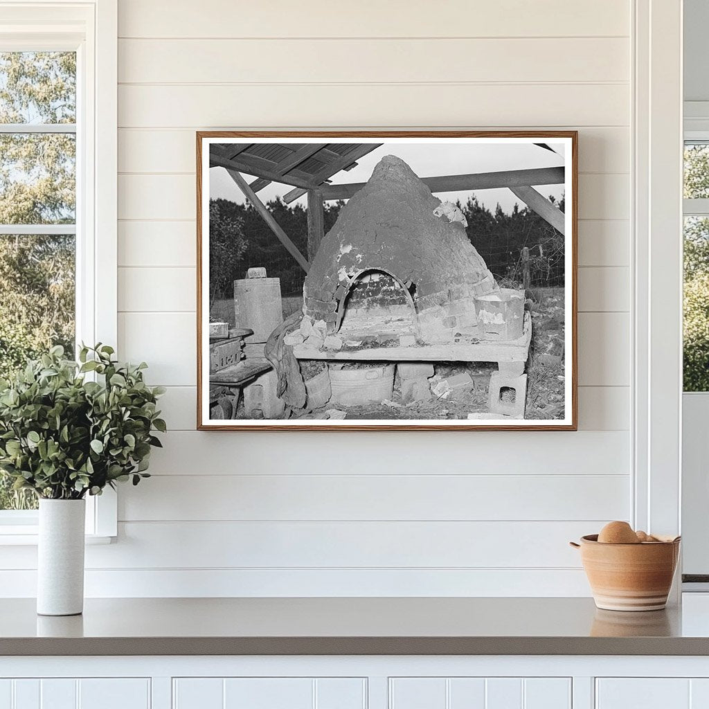 Italian Outdoor Oven in Independence Louisiana 1939