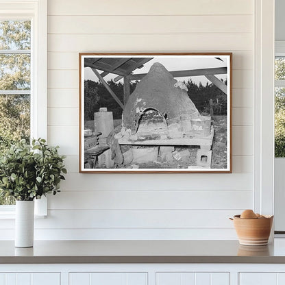 Italian Outdoor Oven in Independence Louisiana 1939