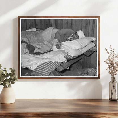 Mother and Baby in Louisiana Home 1939