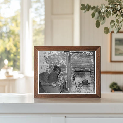 Wife of Farmer in Cabin Jefferson Texas April 1939