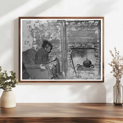 Wife of Farmer in Cabin Jefferson Texas April 1939