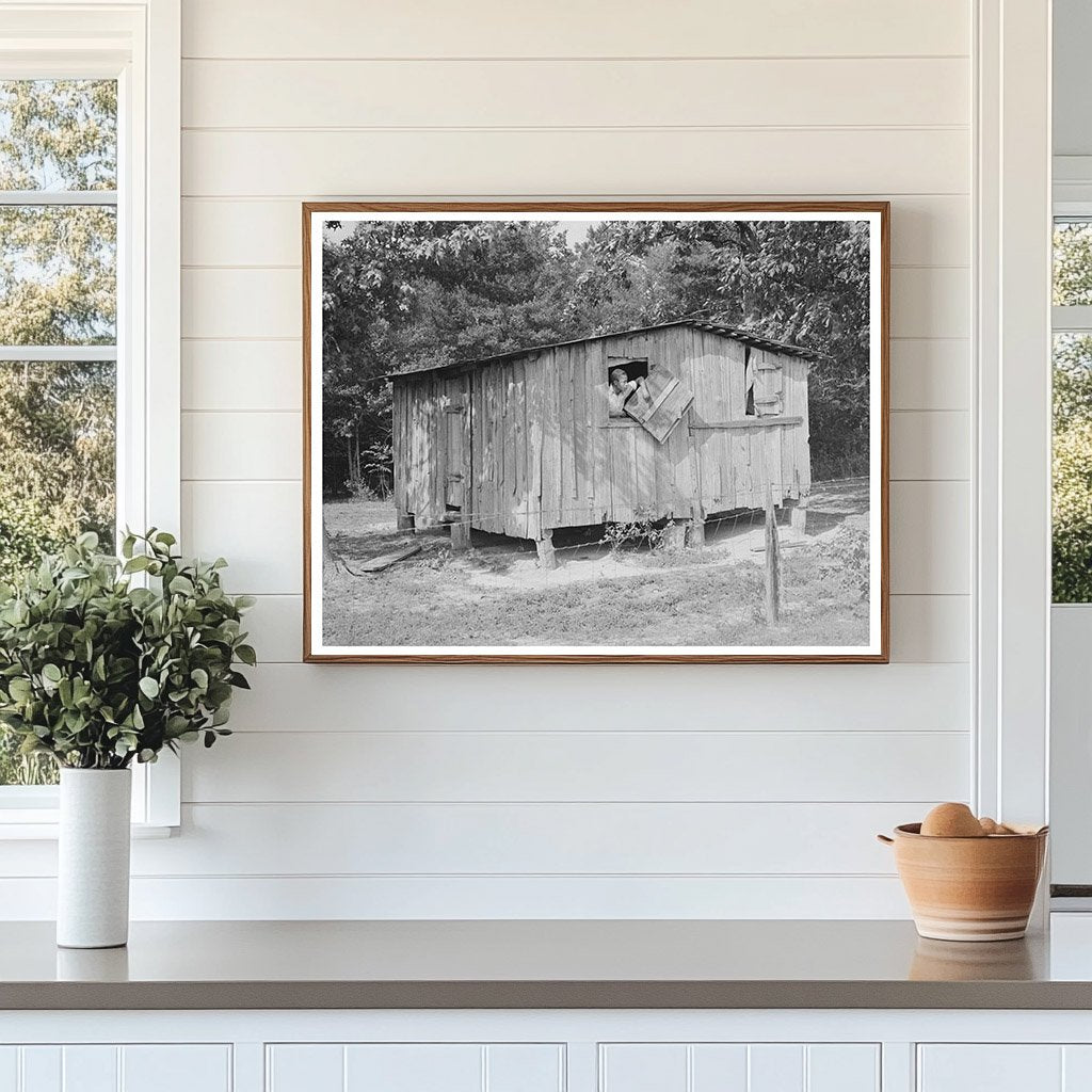 Strawberry Picker Quarters Hammond Louisiana April 1939