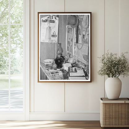 Living Room of Strawberry Sharecropper in Louisiana 1939