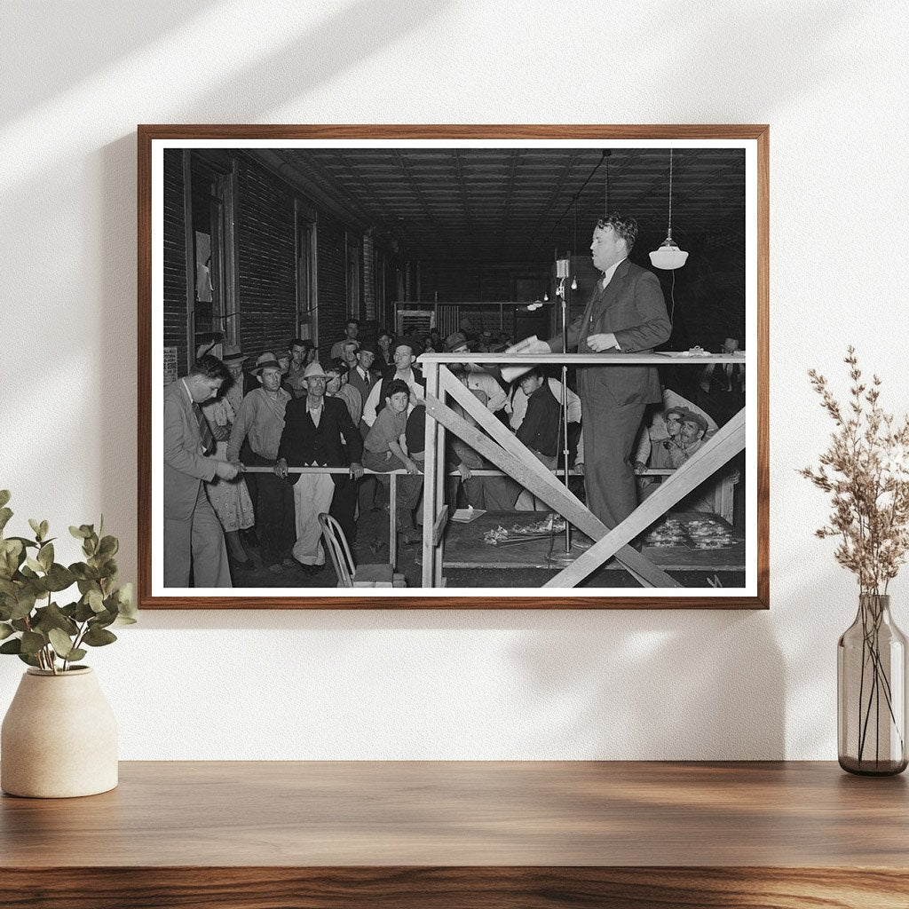 Senator Jim Morrison Addresses Louisiana Farmers 1939