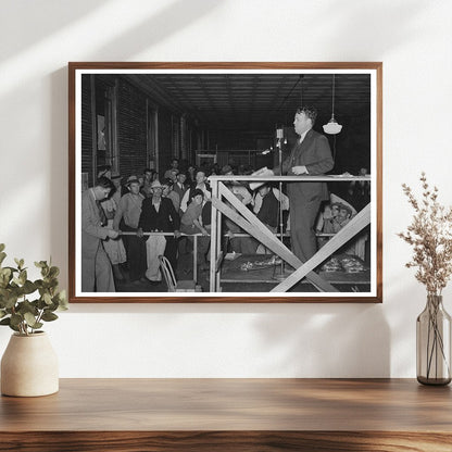 Senator Jim Morrison Addresses Louisiana Farmers 1939