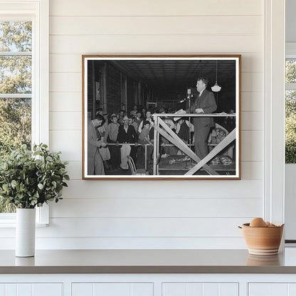 Senator Jim Morrison Addresses Louisiana Farmers 1939