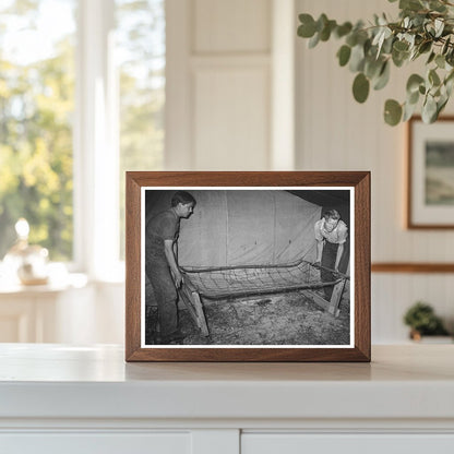 Migratory Berry Pickers Tent Life Louisiana April 1939