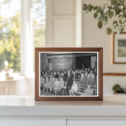 Parent Teachers Association Meeting San Augustine Texas 1939