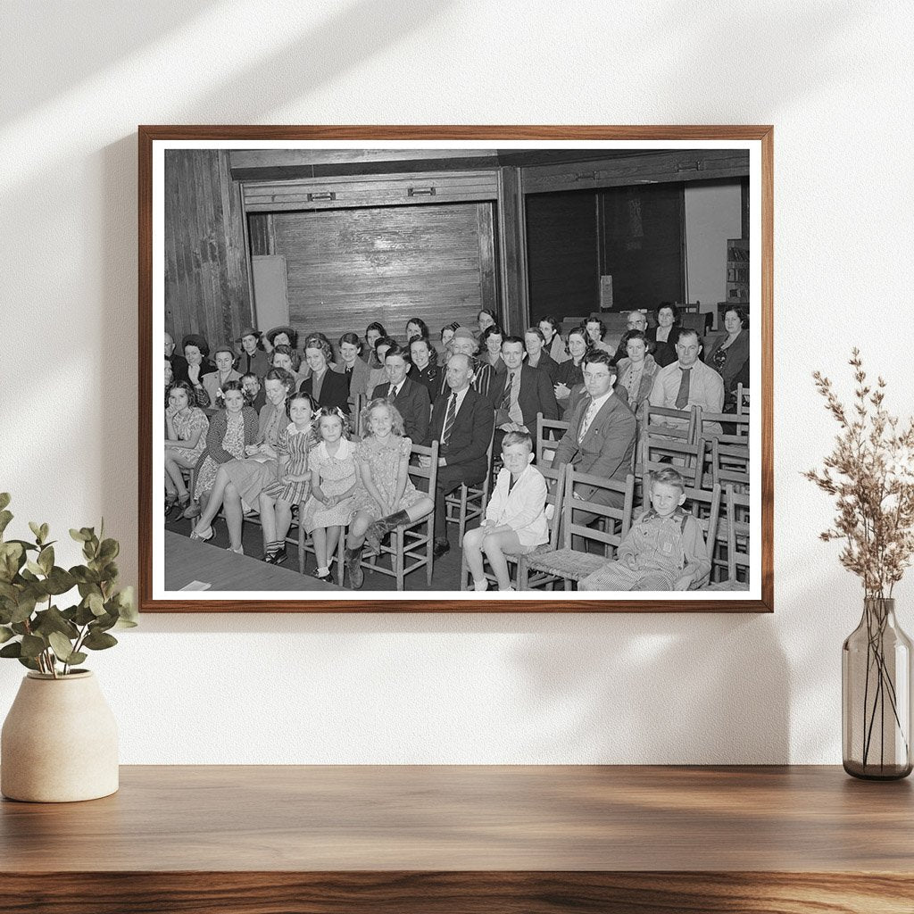 Parent Teachers Association Meeting San Augustine Texas 1939