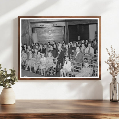 Parent Teachers Association Meeting San Augustine Texas 1939