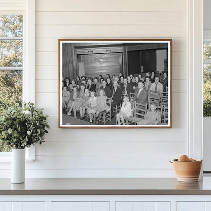 Parent Teachers Association Meeting San Augustine Texas 1939