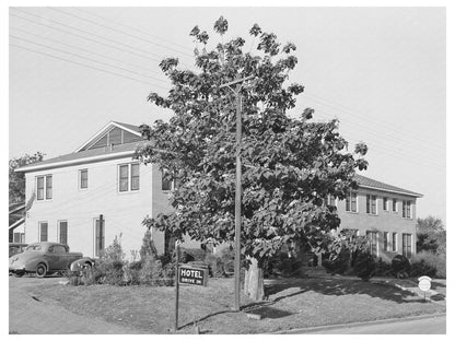 Historic Hotel Hampton San Augustine Texas April 1939
