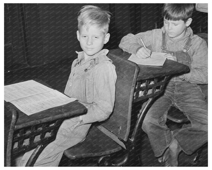 Children in Rural San Augustine County Texas April 1939