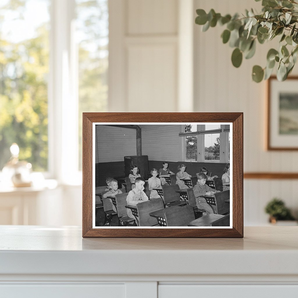 Rural School in San Augustine County Texas 1939