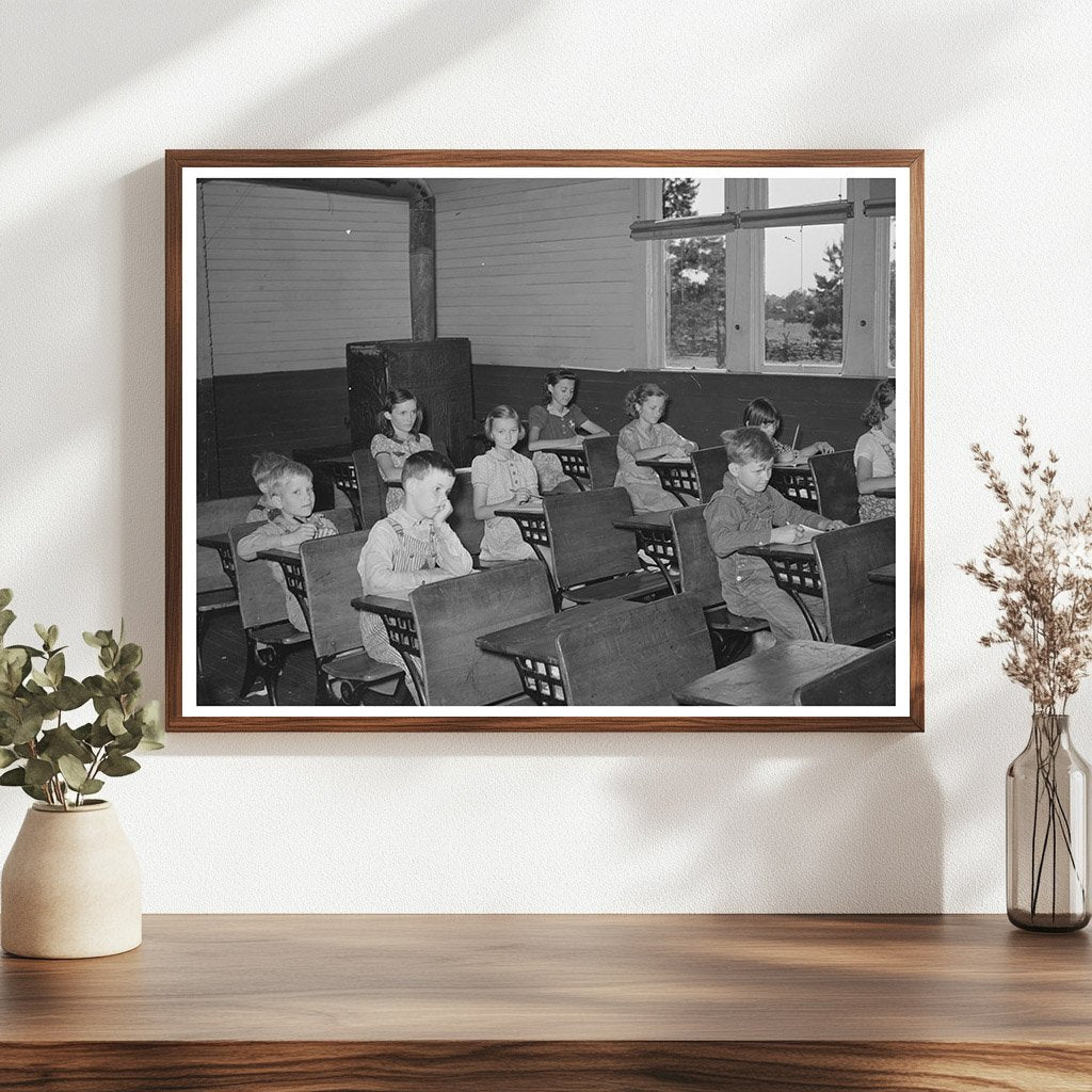 Rural School in San Augustine County Texas 1939
