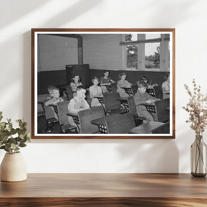 Rural School in San Augustine County Texas 1939