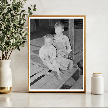 Farm Children with Hookworm Infection Texas 1939 Image