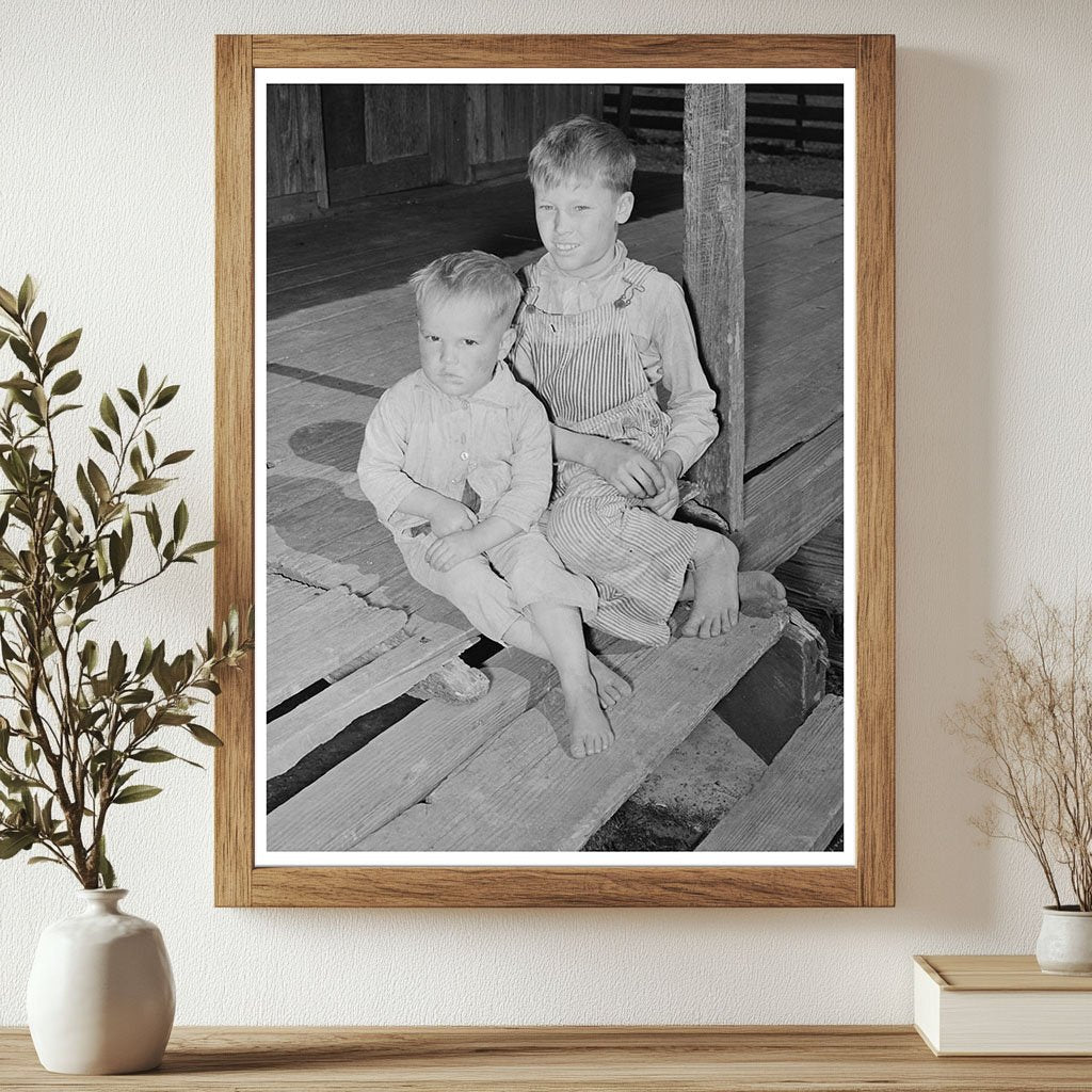 Farm Children with Hookworm Infection Texas 1939 Image