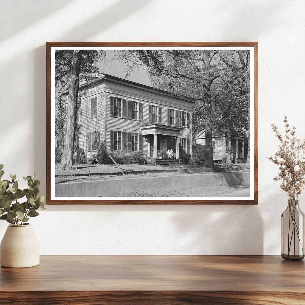 Vintage House in San Augustine Texas April 1939