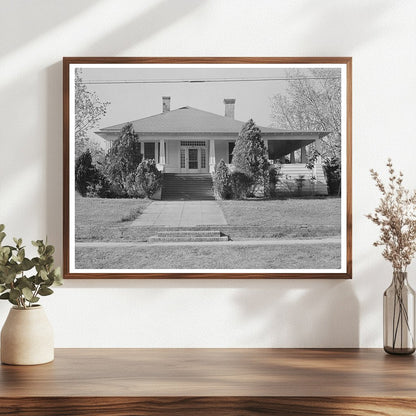 San Augustine Texas Residence Vintage Photo April 1939