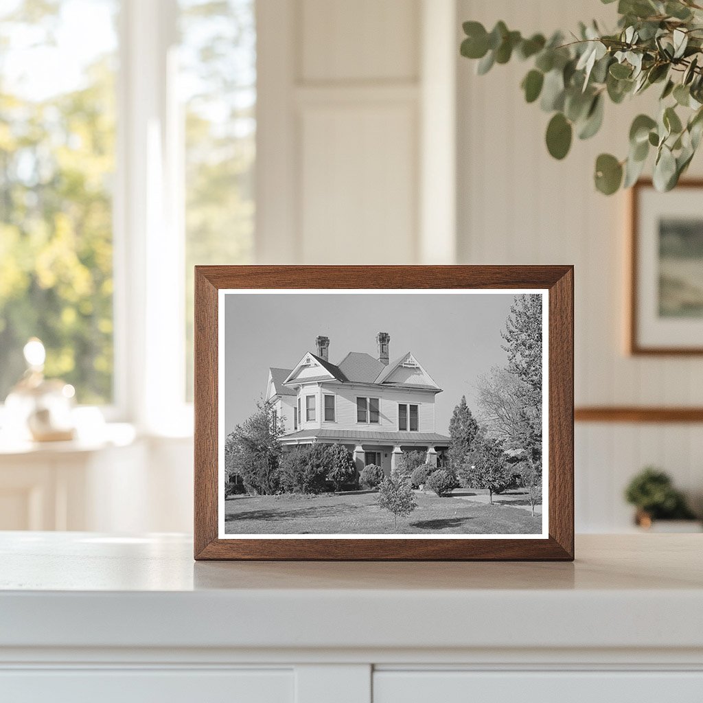 San Augustine Texas Residence Architectural Details 1939