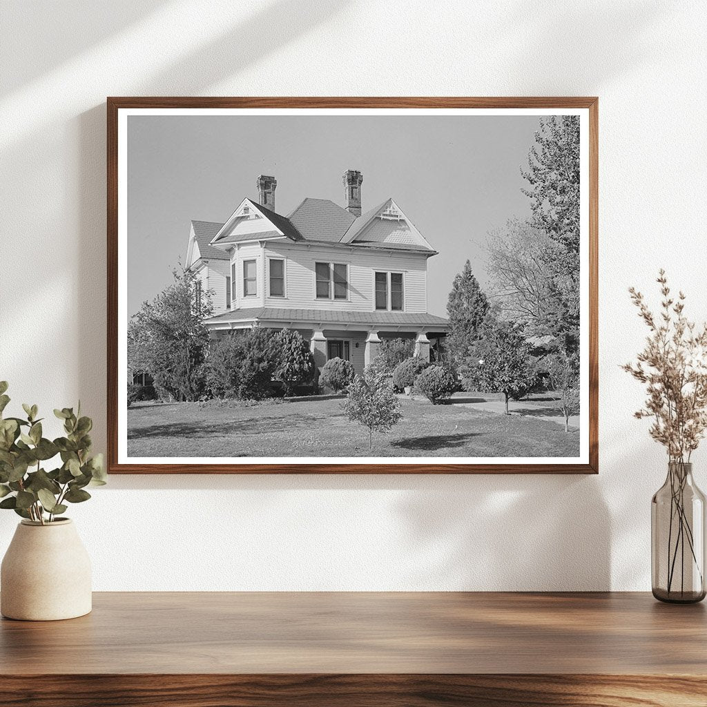 San Augustine Texas Residence Architectural Details 1939