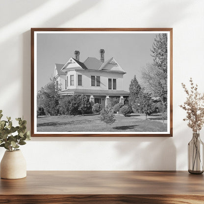 San Augustine Texas Residence Architectural Details 1939