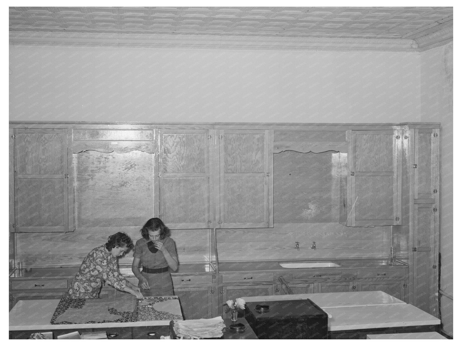 San Augustine High School Domestic Science Class 1939