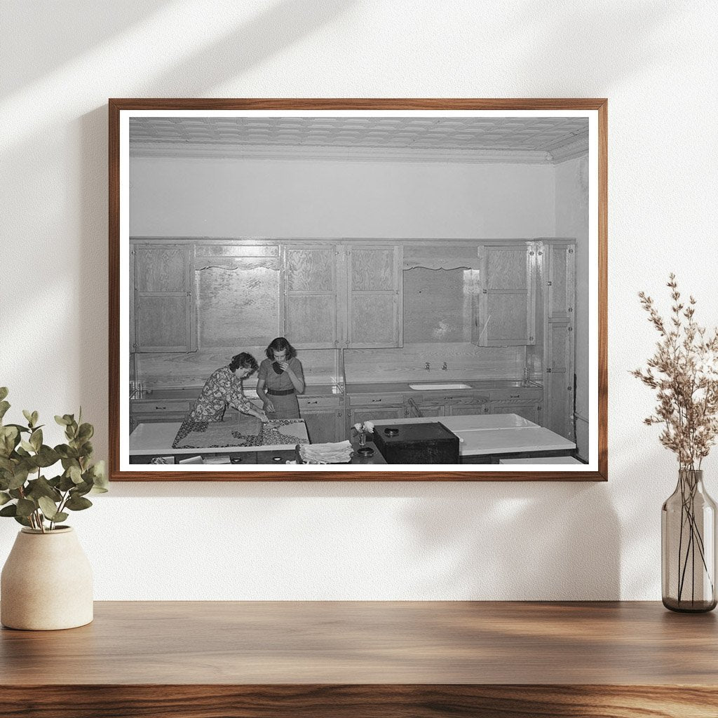 San Augustine High School Domestic Science Class 1939