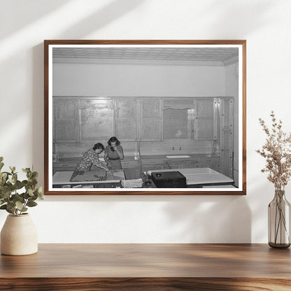 San Augustine High School Domestic Science Class 1939