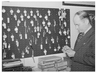 Jeweler and Watch Repairman in San Augustine Texas 1939