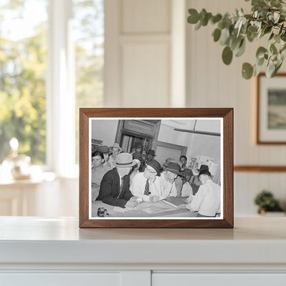 San Augustine County Texas Office April 1939 Photo