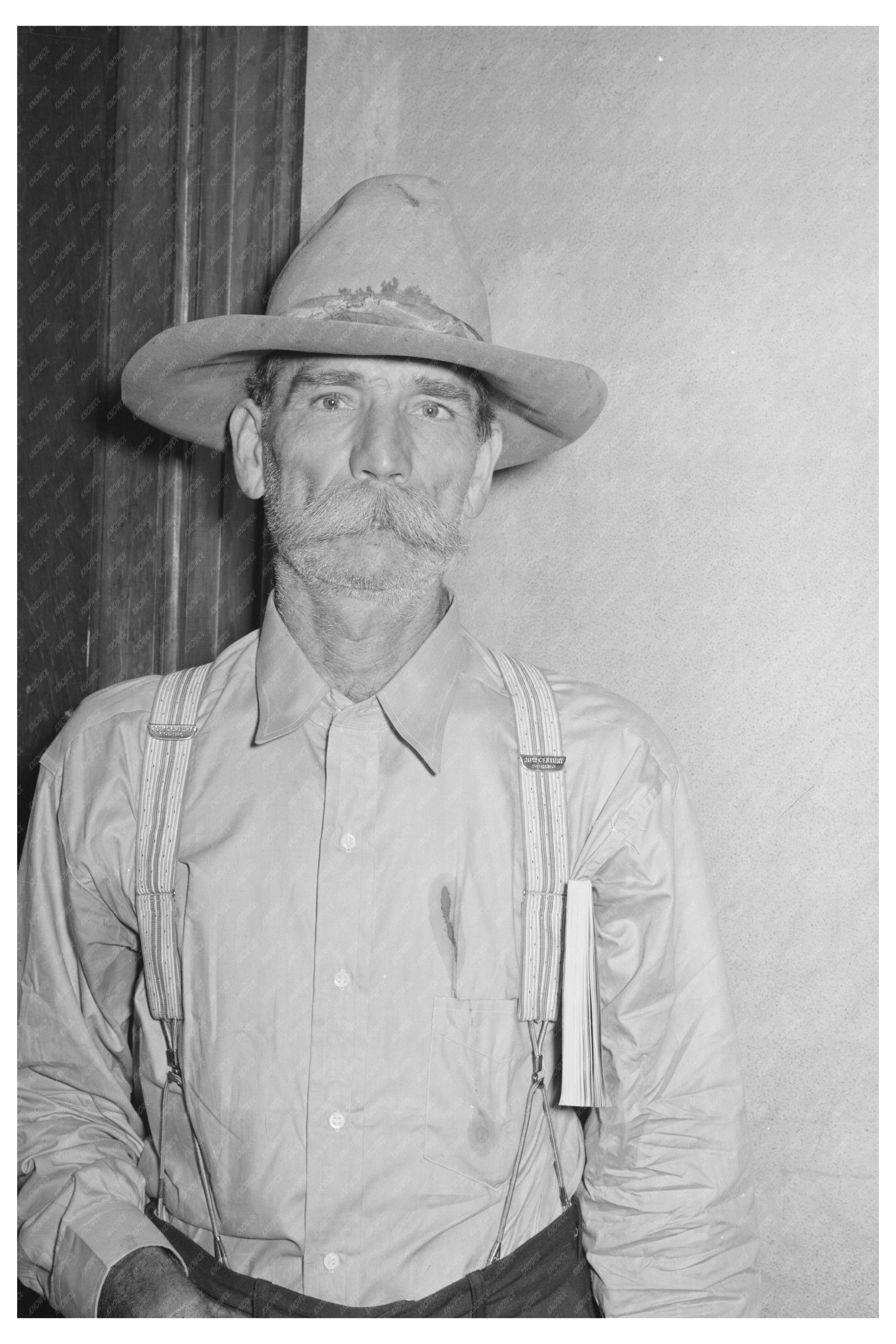 Farmer in San Augustine Texas April 1939 FSA Collection