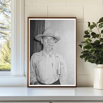 Farmer in San Augustine Texas April 1939 FSA Collection