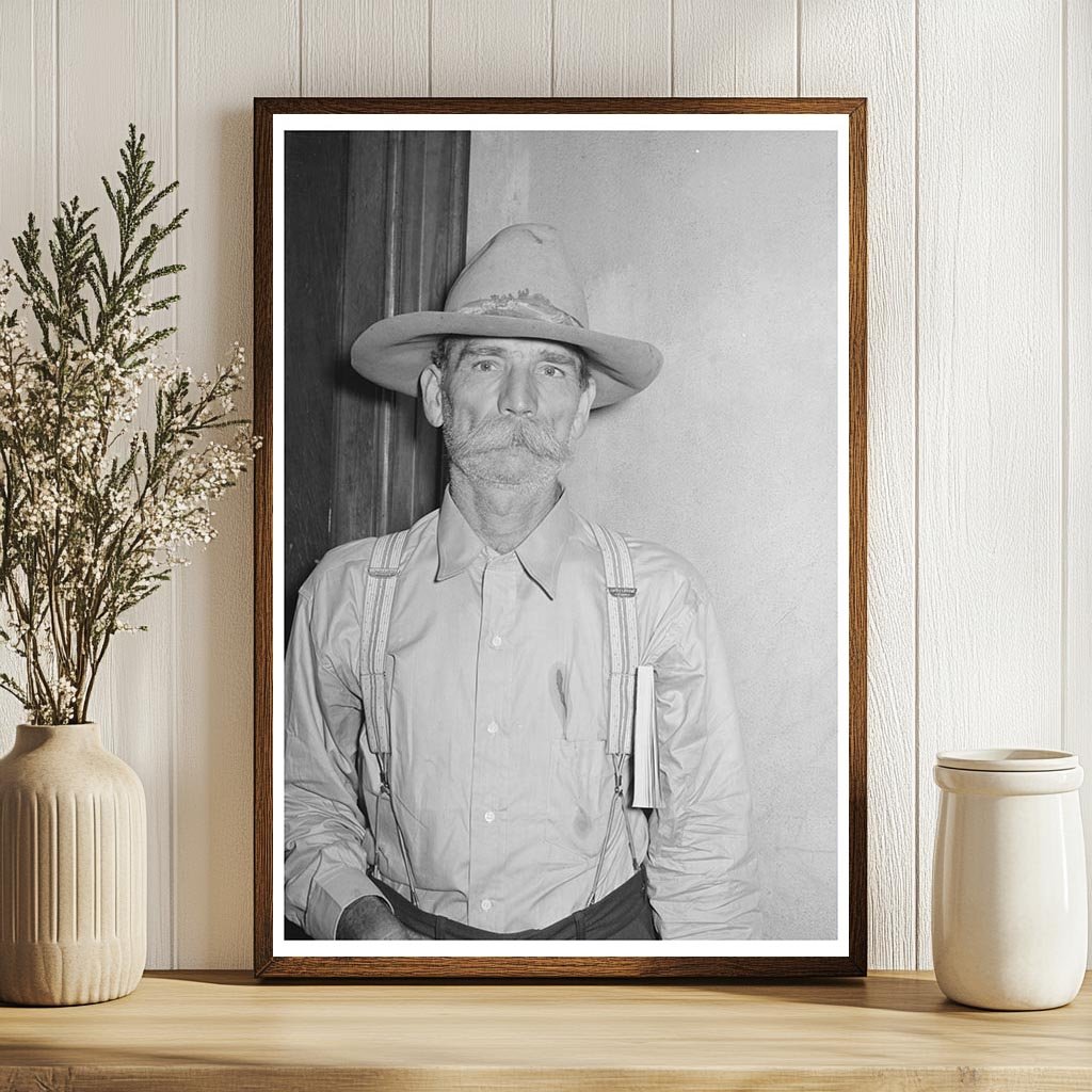 Farmer in San Augustine Texas April 1939 FSA Collection