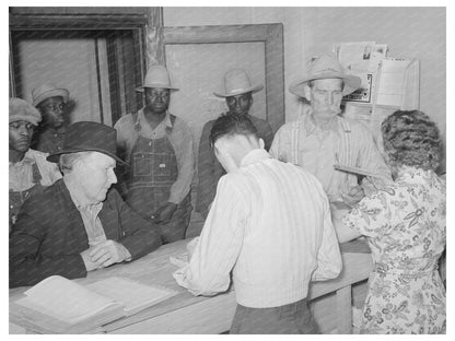 San Augustine Texas County Agents Office April 1939