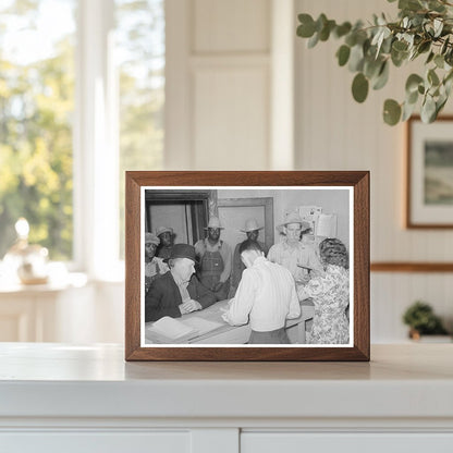 San Augustine Texas County Agents Office April 1939