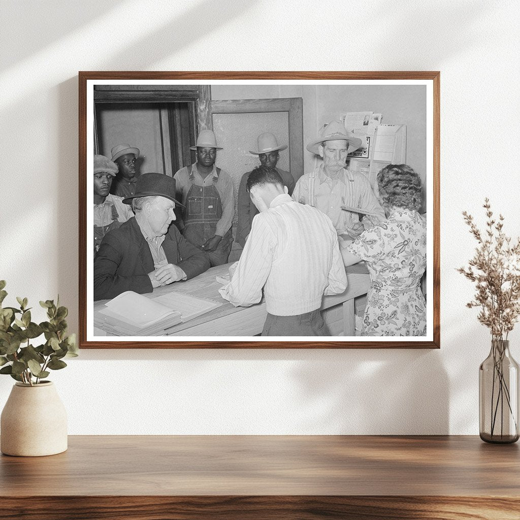 San Augustine Texas County Agents Office April 1939