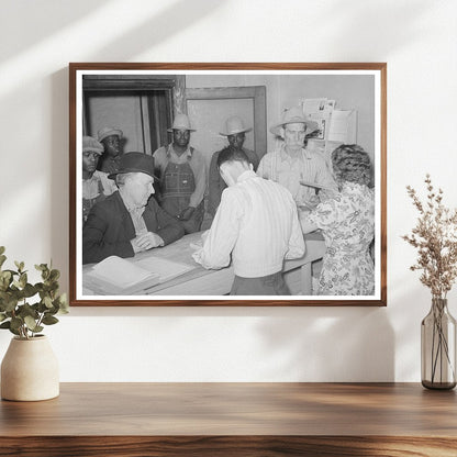 San Augustine Texas County Agents Office April 1939