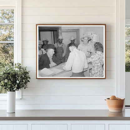 San Augustine Texas County Agents Office April 1939