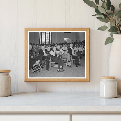 San Augustine Texas WPA Funding Meeting April 1939